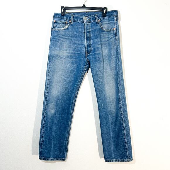 Jean Rocawear 35x31.5 – Coupe Classique, Délavage Foncé, Occasion En Excellent état (taille Réelle 35)